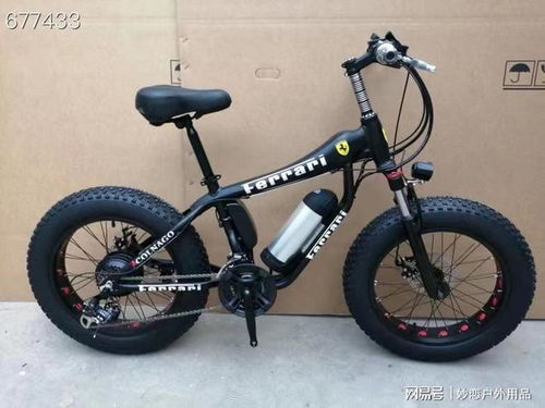 革新出行 同款法拉利宽越野胎锂电池电动助力自行车，全家共享的智能骑行新体验